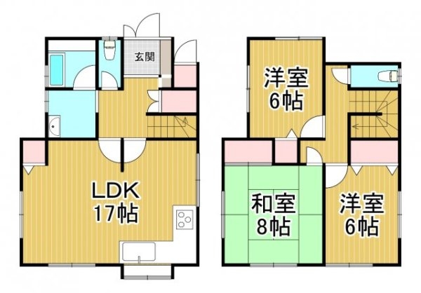 野上6丁目貸家