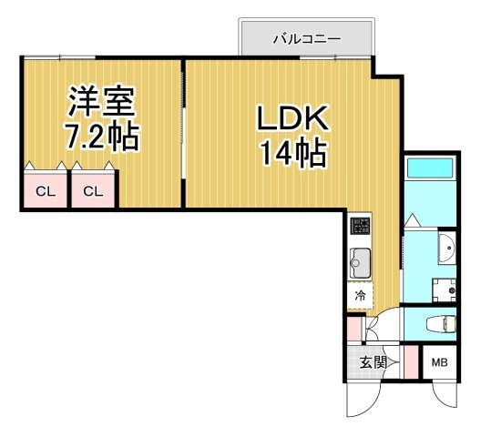 西宮市大畑町のハイツ