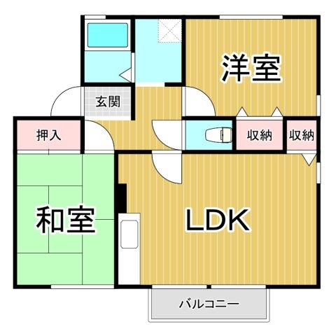ハイツ南花屋敷