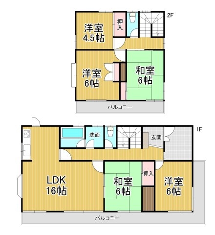 雲雀丘山手1丁目貸家