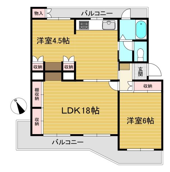 南円明寺ヶ丘団地19棟