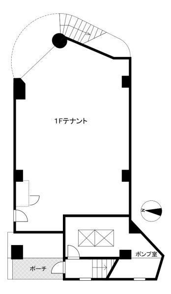 長岡京市天神１丁目の店舗（建物一部）