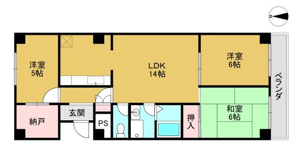 京都市伏見区羽束師菱川町のマンション