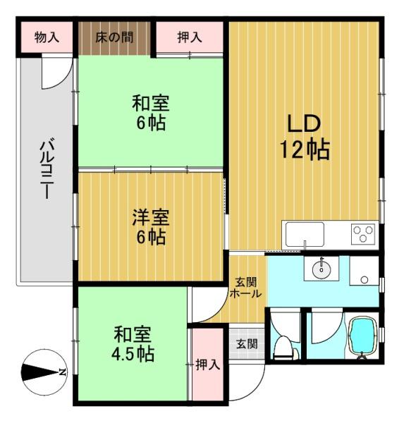 竹の台団地Ｅ2棟