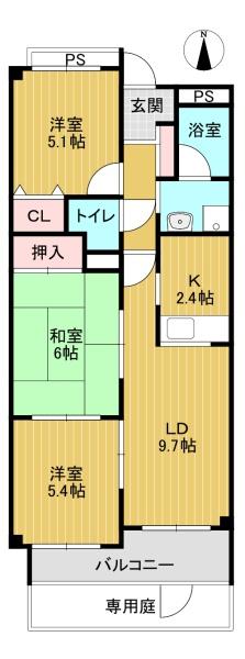 長岡京市友岡４丁目のマンション