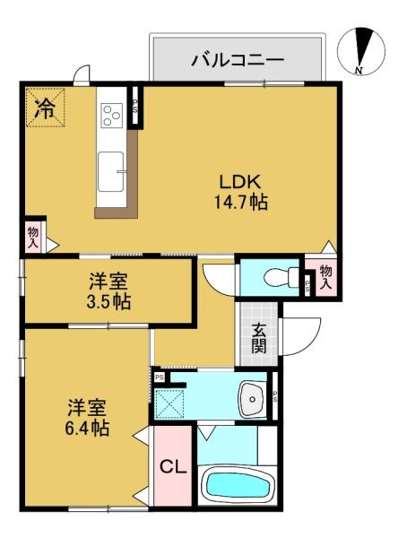 長岡京市神足３丁目のマンション