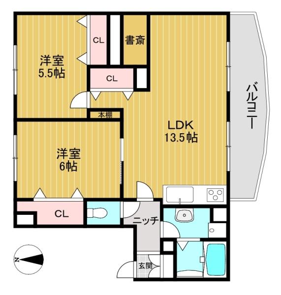 長岡京市緑が丘のマンション