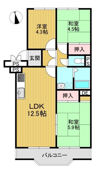 ハイコーポ長岡京B棟