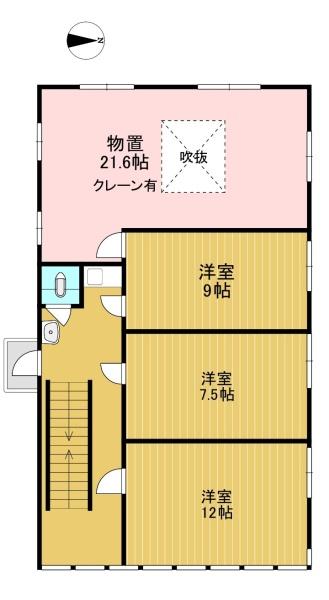 城陽市寺田水度坂　貸店舗・事務所2階