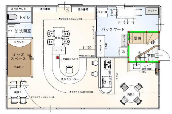 京都市西京区桂徳大寺北町の店舗（建物一部）