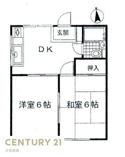 座間市入谷西３丁目のアパート