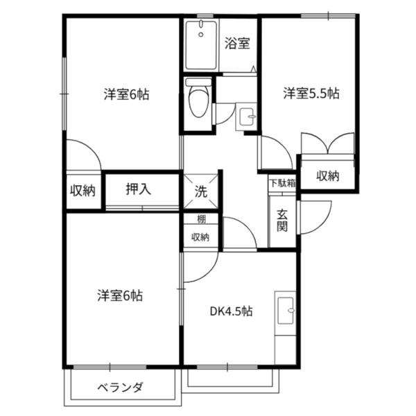 座間市入谷東２丁目のアパート