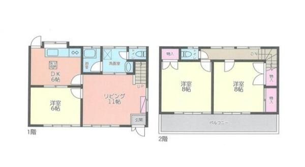 貸テラスハウス大和市南林間５丁目