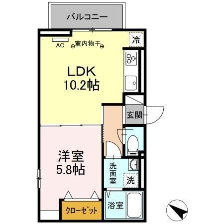 Ｄ－ＲＯＯＭ樹・旭町