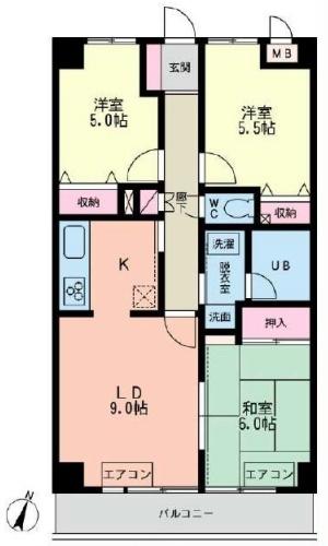 グレンツェント・ハイム相模大野　２１１号室