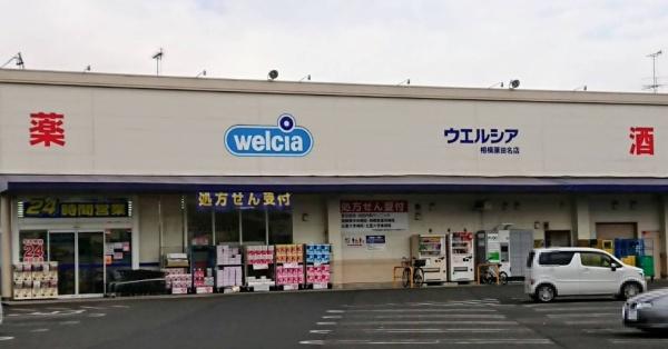 相模原市中央区田名のアパート(ウエルシア　相模原田名店)