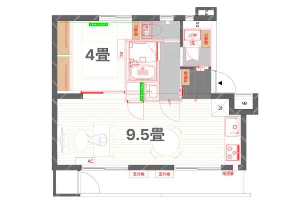 ｇｏｏｄｒｏｏｍ　ｒｅｓｉｄｅｎｃｅ座間ホシノタニ団地１号棟