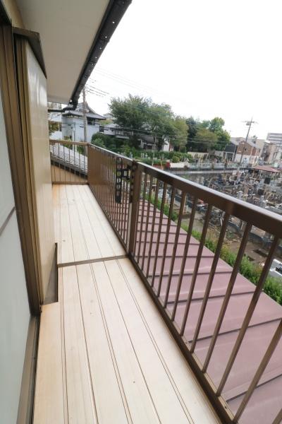 豊岡貸家(バルコニー)