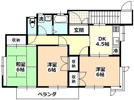 ルームシェアにもオススメのアパート