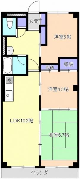 所沢コーポラスＨ棟