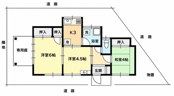 粕谷千代子様貸家No.1