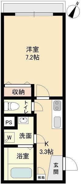 世田谷区野沢４丁目のアパート