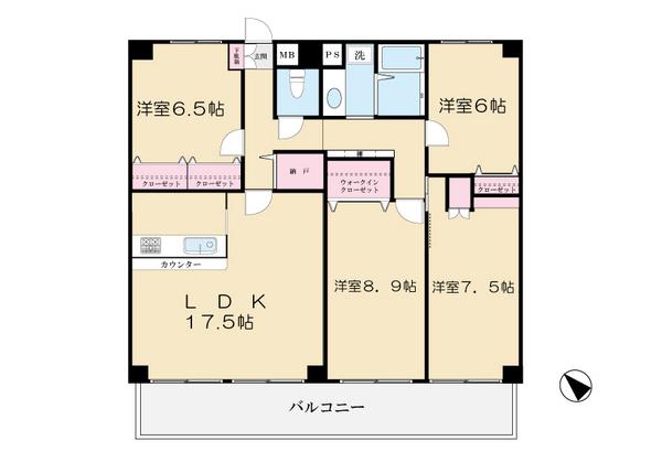 世田谷区玉川３丁目のマンション