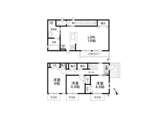 尾山台1丁目戸建てA棟