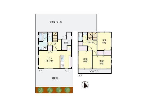 横浜市青葉区桂台２丁目の貸家