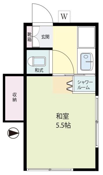 世田谷区上馬５丁目のアパート