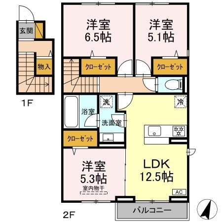 松戸市金ケ作のアパート