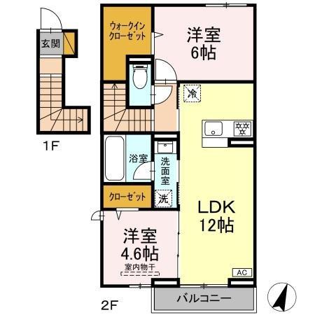 松戸市金ケ作のアパート