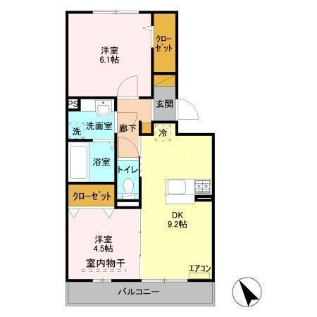 松戸市胡録台のアパート