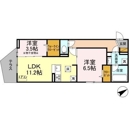 K・th(間取り)