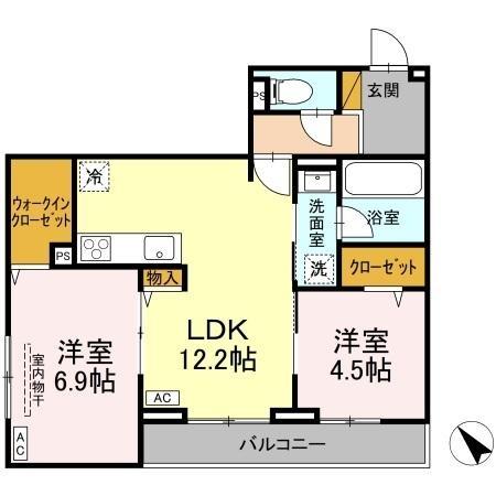 松戸市秋山２丁目のアパート
