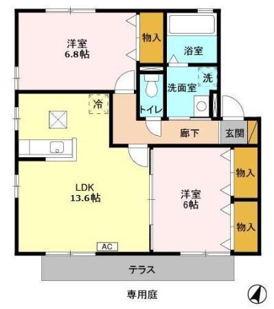 リビングタウンみのり台Ｂ
