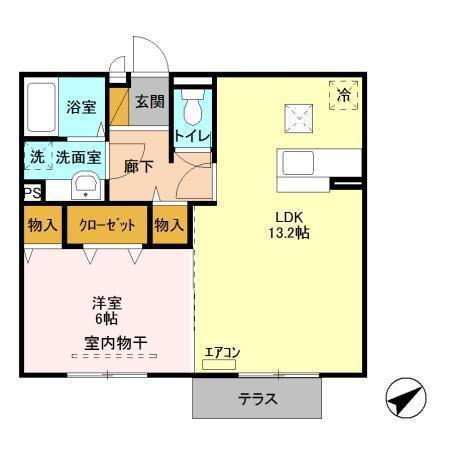 松戸市和名ケ谷のアパート