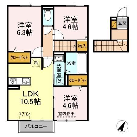 松戸市五香４丁目のアパート