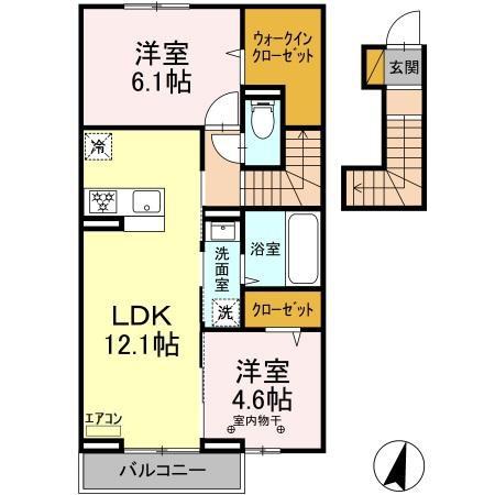 松戸市金ケ作のアパート