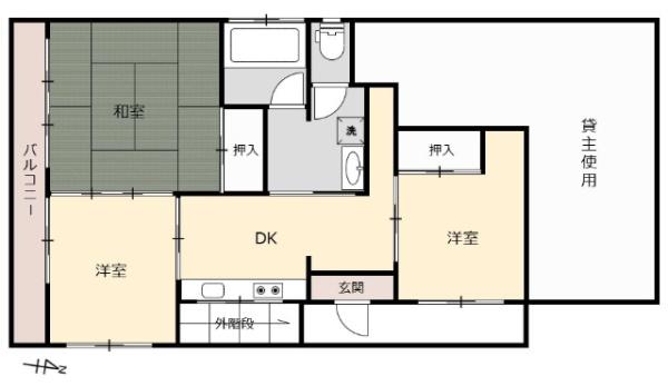 勝沼1丁目　2階部分