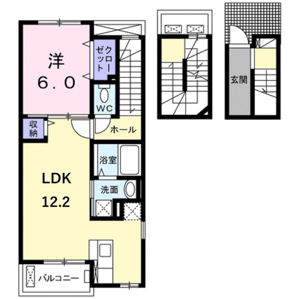 ラ ルーチェ 松浦(間取り)