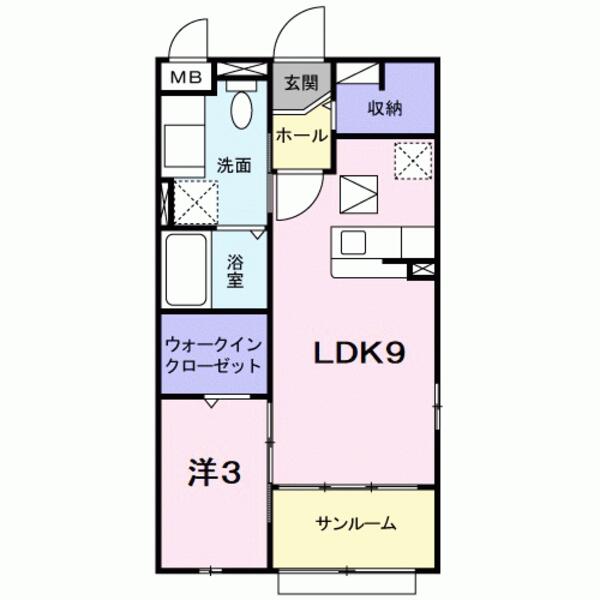 メゾン・ラピュ-タ(間取り)