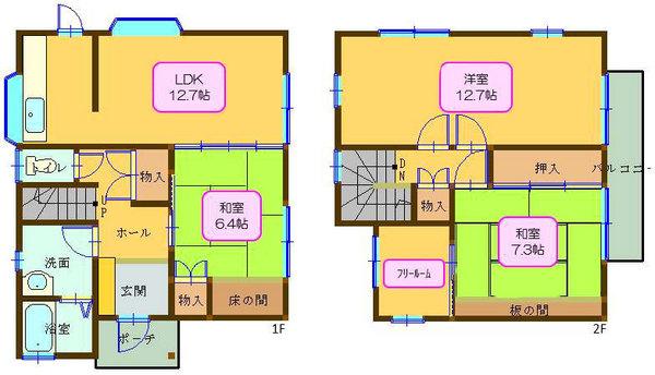 篠町森向坂貸家