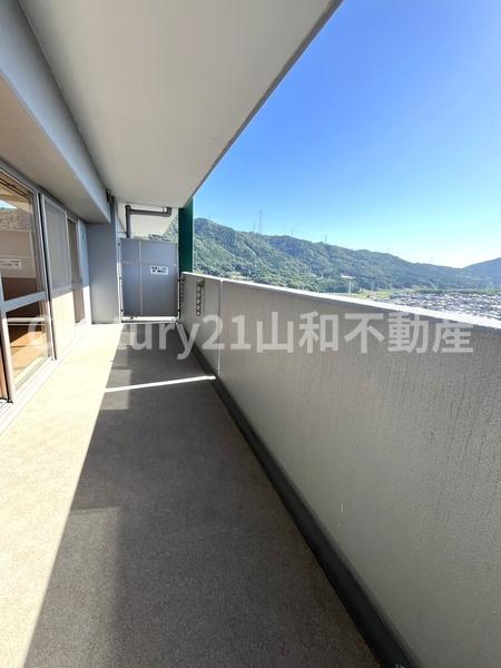 メディアス亀岡5番館(バルコニー)