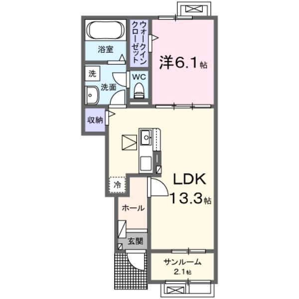 南丹市園部町美園町２号のアパート