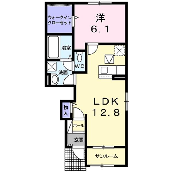 南丹市園部町木崎町のアパート