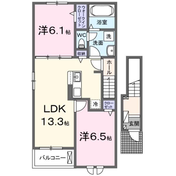 南丹市園部町横田のアパート