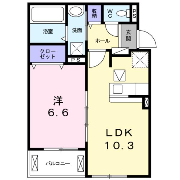 亀岡市千代川町小川１丁目のアパート
