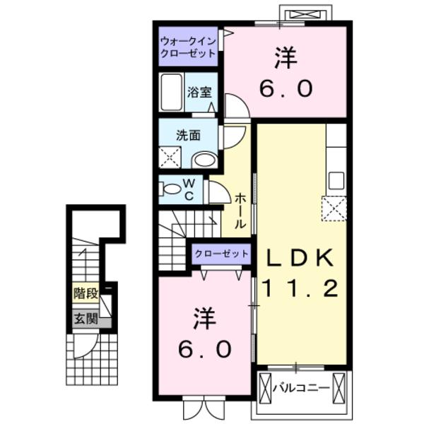 亀岡市千代川町小林のアパート