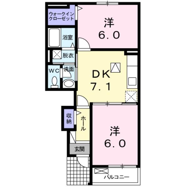 亀岡市千代川町小林のアパート